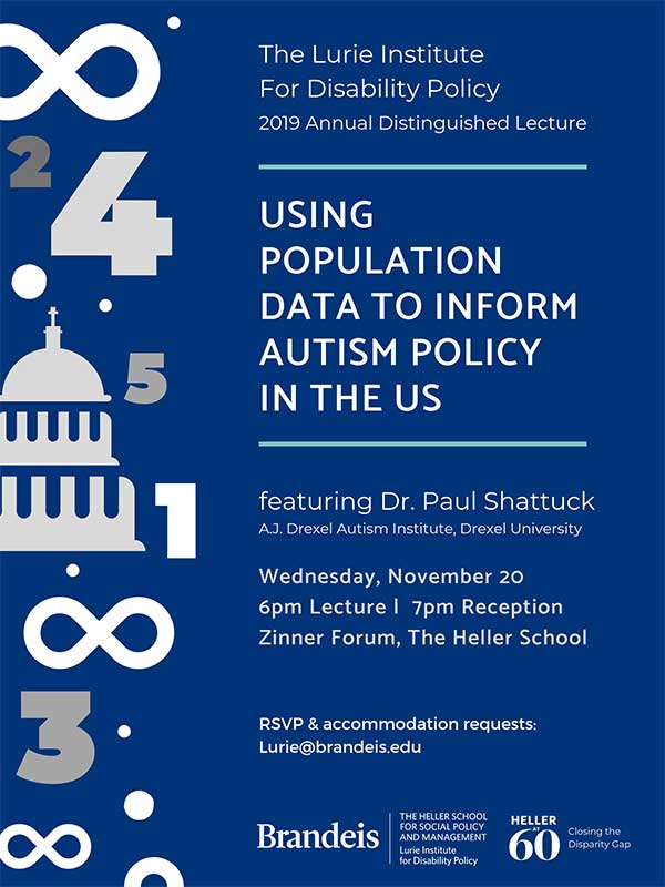 Flyer for the 2019 Annual Distinguished Lurie Lecture