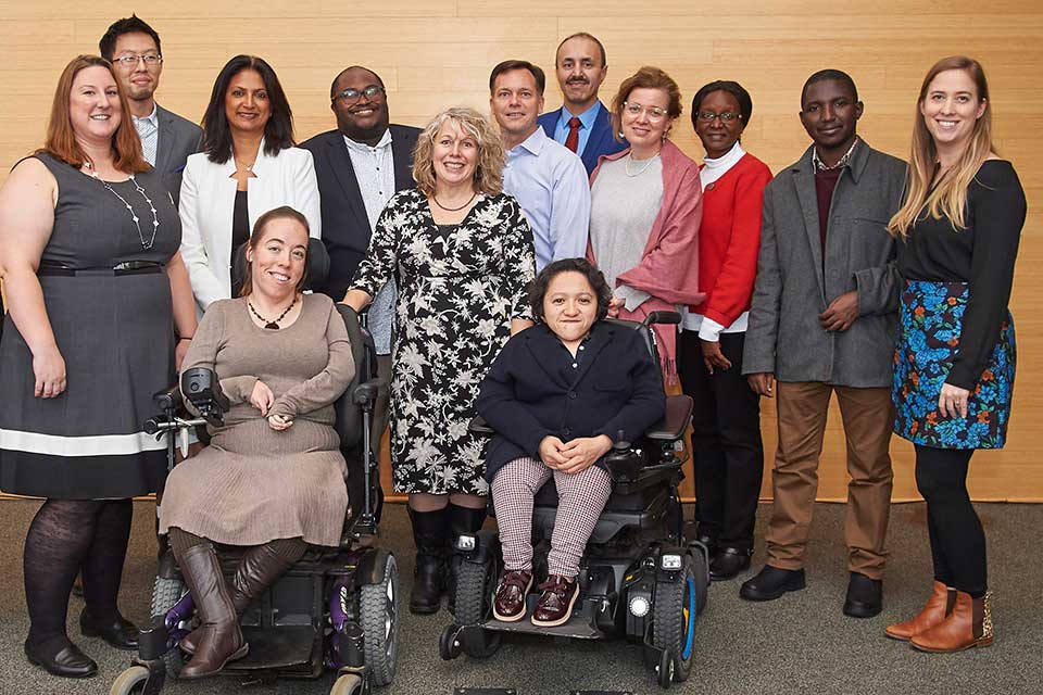 A photo of the Lurie Institute staff