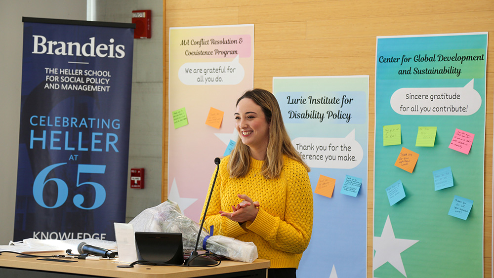 Paulina Campos, MPP'25, winner of the Robert L. Dunigan Award